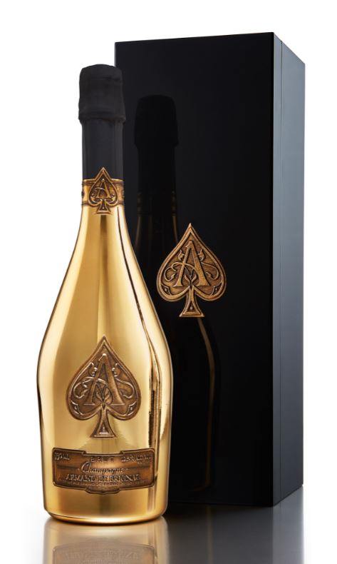 [瑕疵品] 黑桃 璀璨金香檳禮盒／750ML