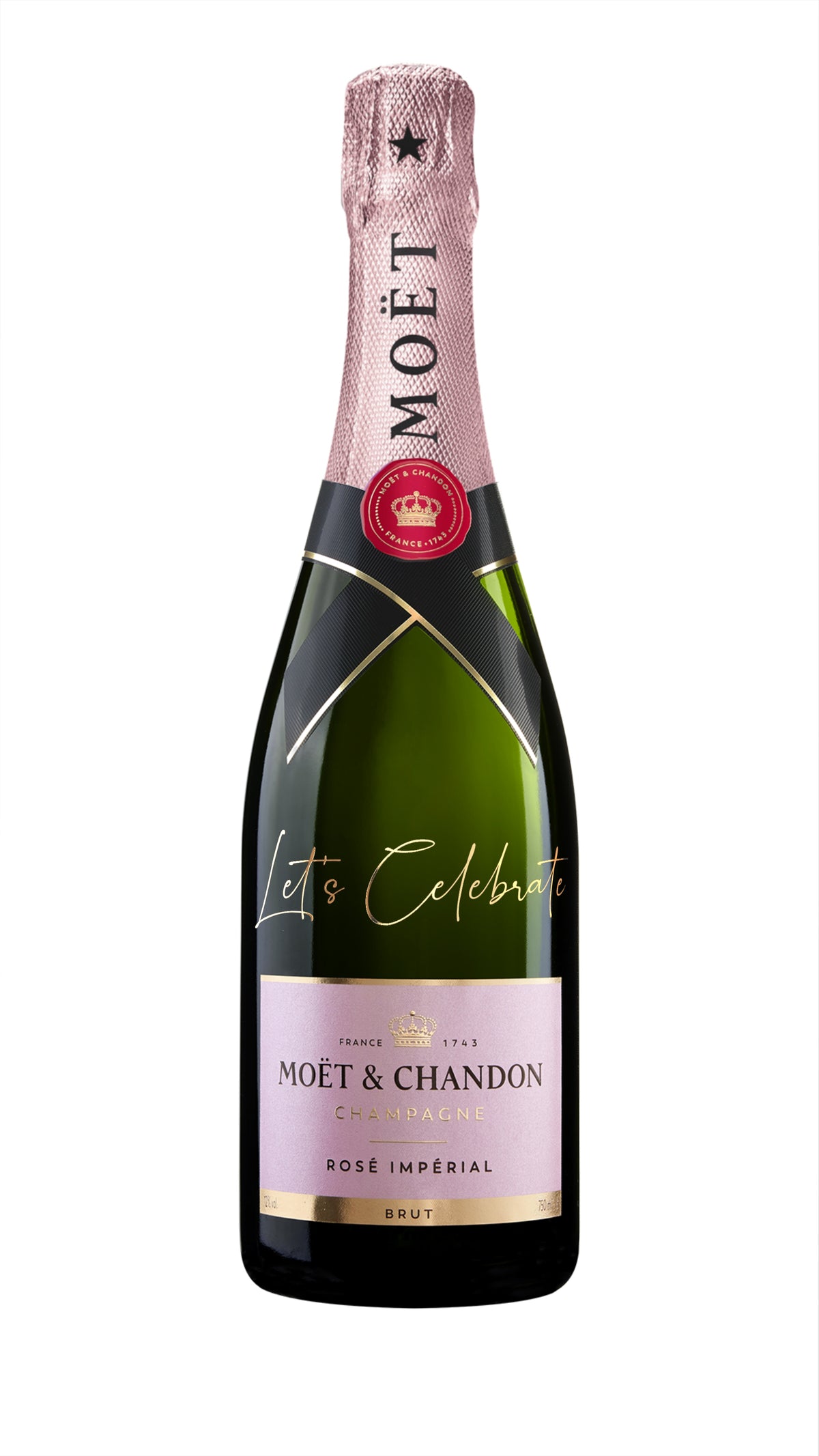 [MAF] MOËT & CHANDON ROSÉ IMPÉRIAL "LETS CELEBRATE" LIMITED EDITION／750ML